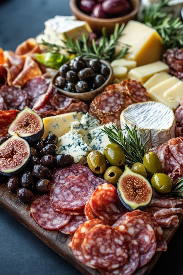 Charcuterie and cheese
